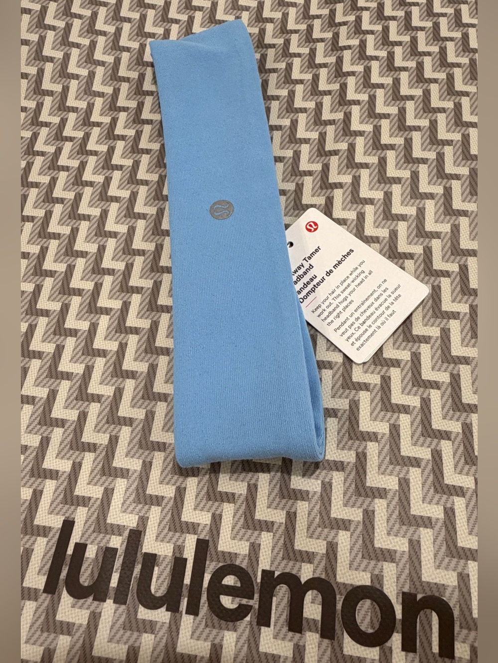 Lululemon Fly Away Tamer Headband - Blue